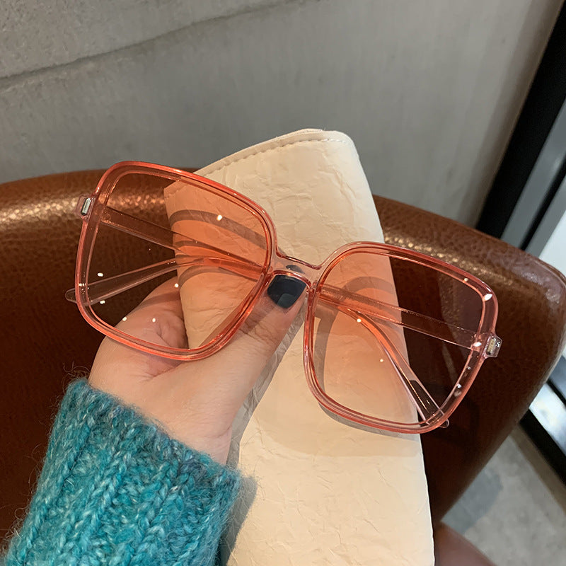 Wholesale Large Frame Rice Nail Square PC Sunglasses
